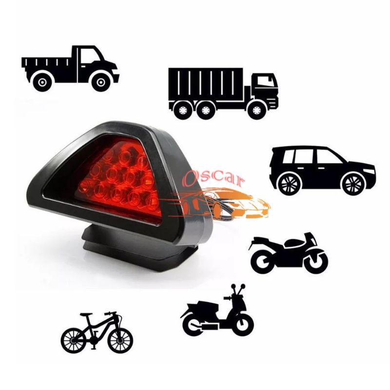 Lampu Stop Mobil Model F1 / Lampu Rem / Lampu Stop brake lamp Segitiga