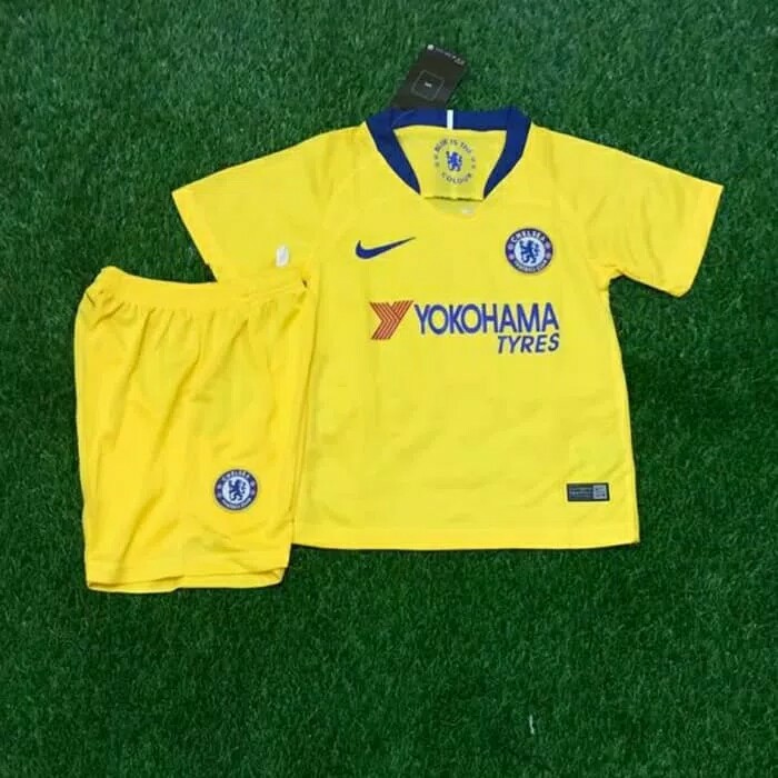 Jersey Baju bola Anak / Kids CHELSEA AWAY 2018/19 - GRADE ORI