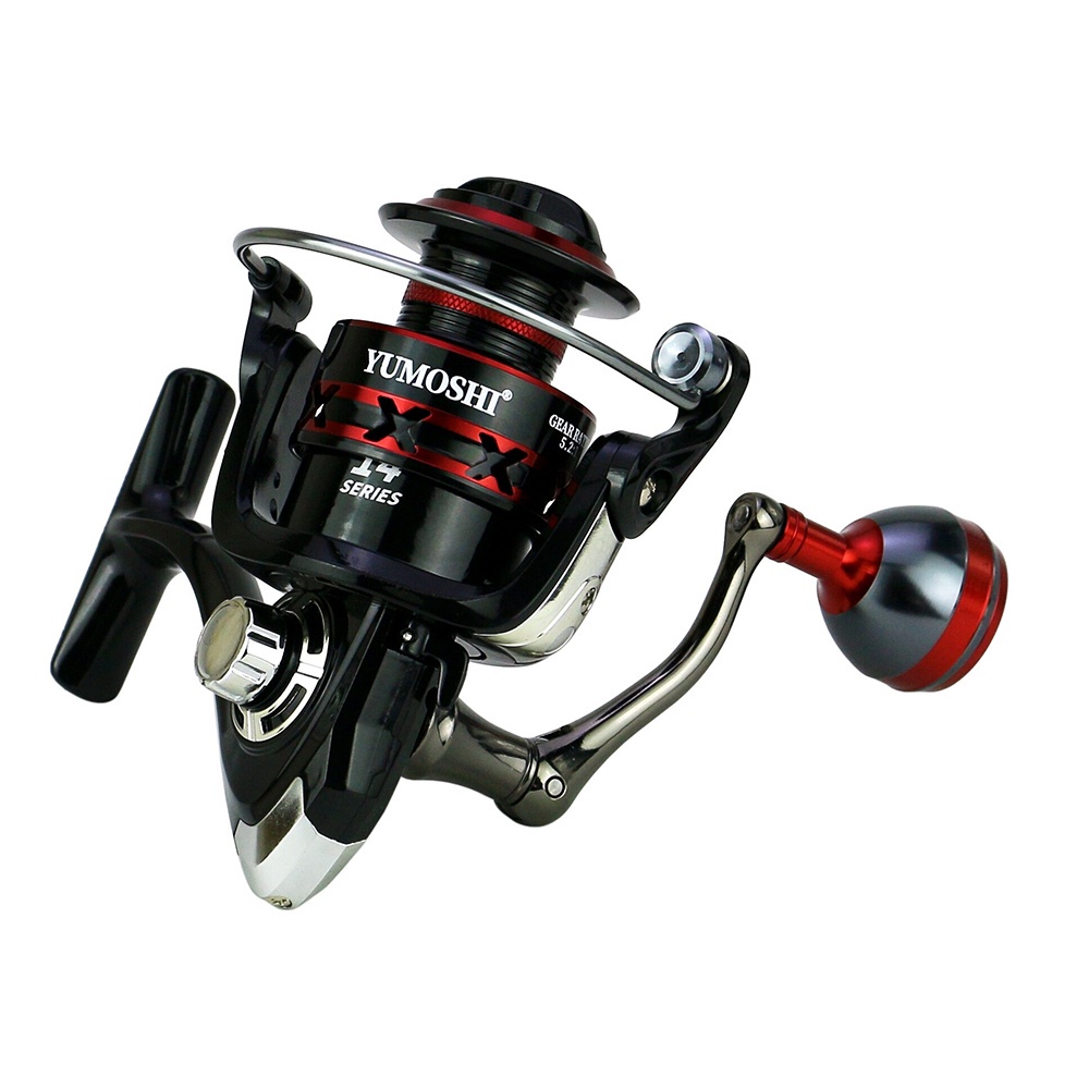 YUMOSHI RS3000 Reel Pancing Spinning 12 Ball Bearing 5.2:1 - HITAM