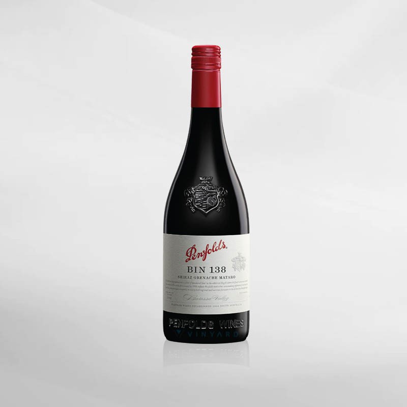 Penfolds Bin 138 Shiraz Grenache Mataro 750 ml ( Original &amp; Resmi By Vinyard )