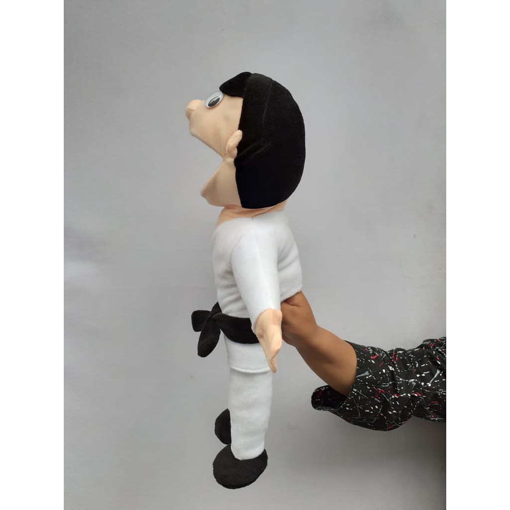 Boneka Tangan Muppet Karakter Duta Karate | Boneka Atlet Taekwondo