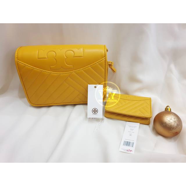 Bundling Tas dan Dompet Tory Burch Alexa original asli Authentic