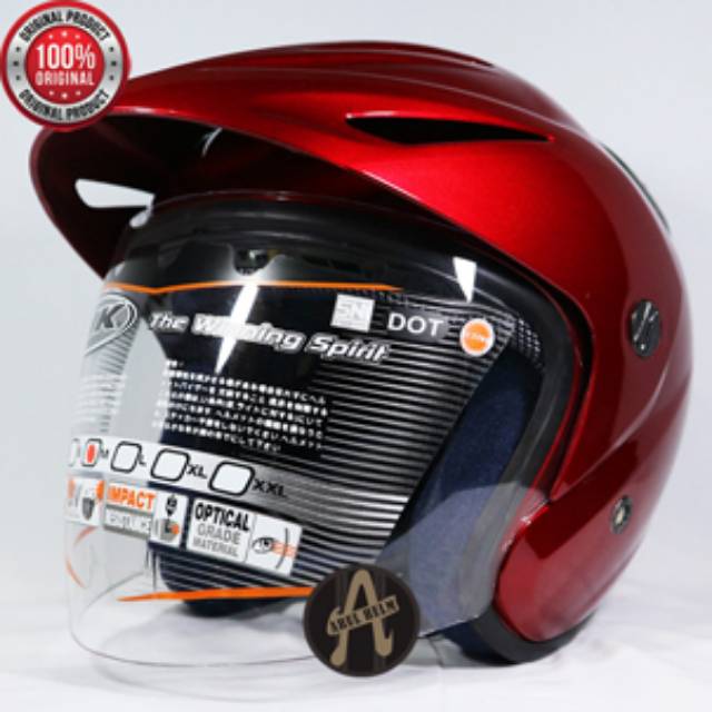 HELM INK CX 22 RED MAROON ORIGINAL