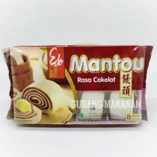 

Mantau Edo Coklat isi 8 pcs