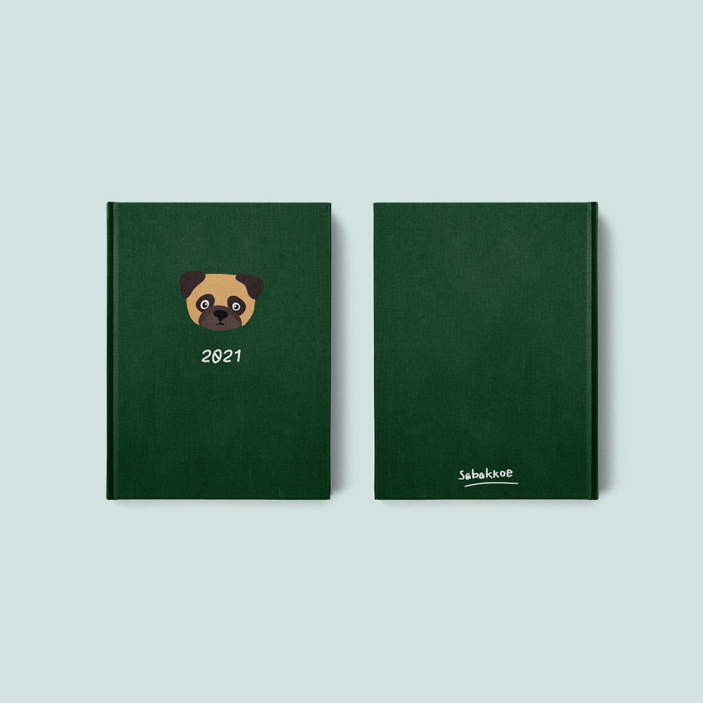 

2021 Monthly Planner + Calender + Note _ Personal Notebook