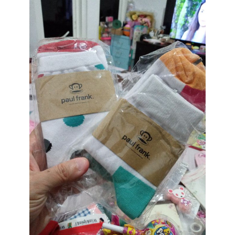 set of 2 kaos kaki paul frank original