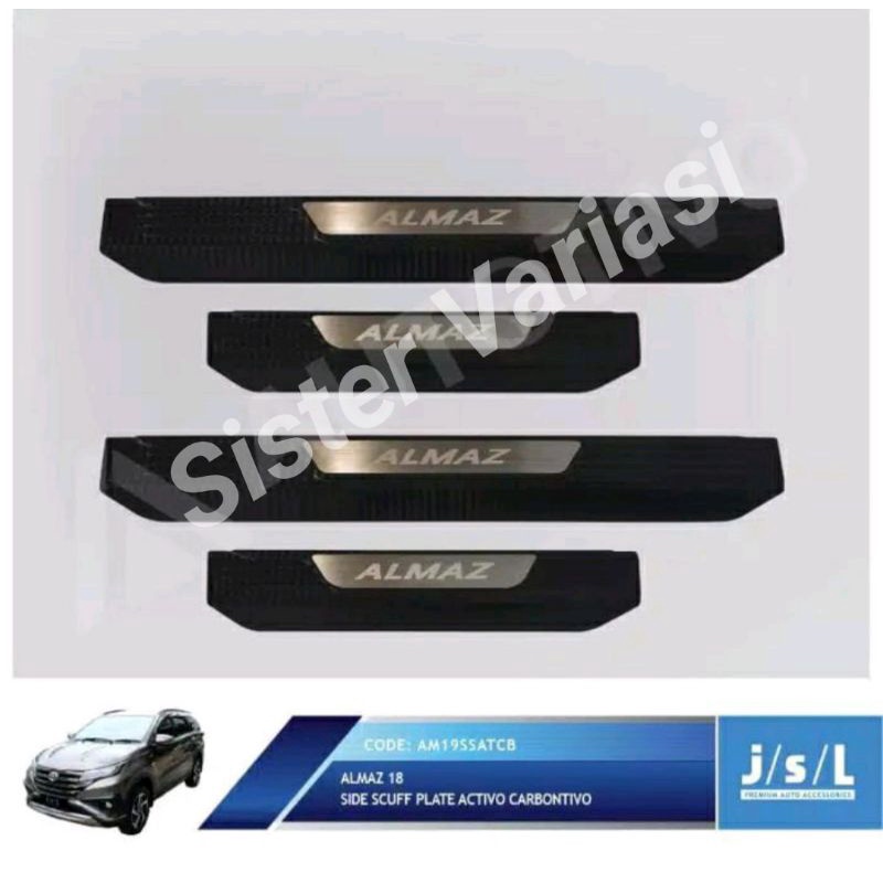 Sillplate samping wuling almaz activo carbontivo jsl