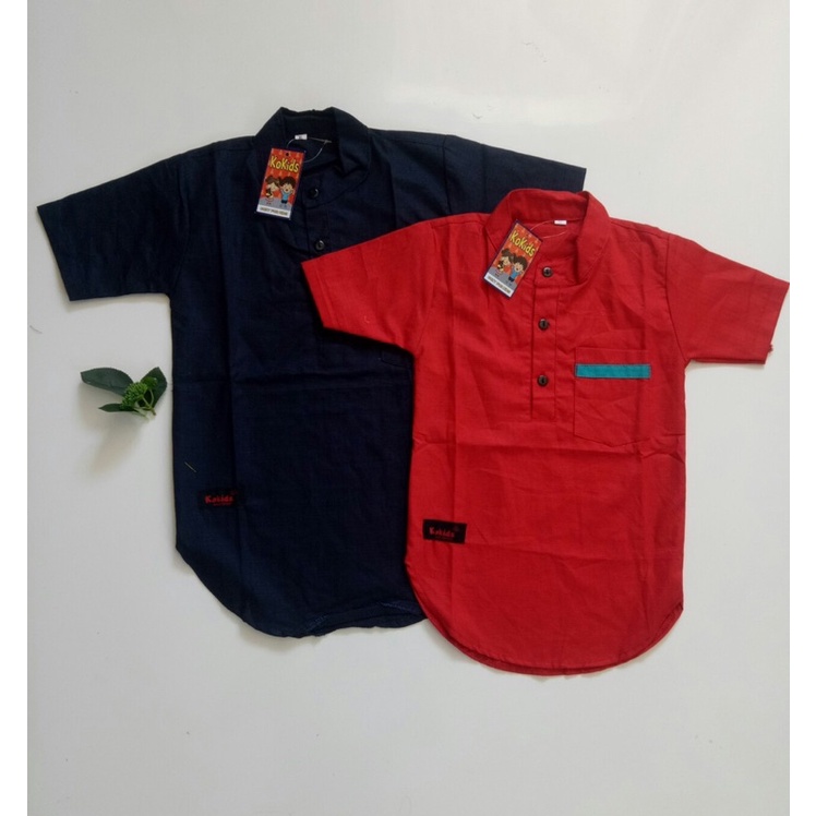 kurta anak sigaret kiddos koko anak kemeja anak