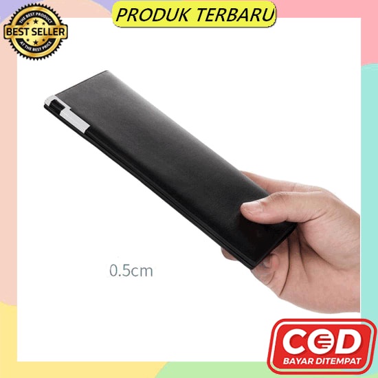 Dompet Lipat Pria Material Pu Import Real Pict Sweetfashion Import Dompet Pria Keren Terbaru 2022  D