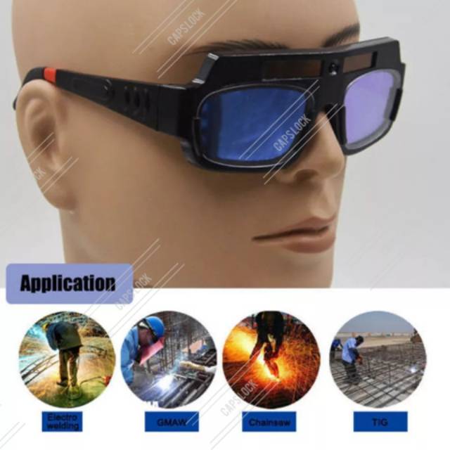 Kaca Mata Las Otomatis Gelap