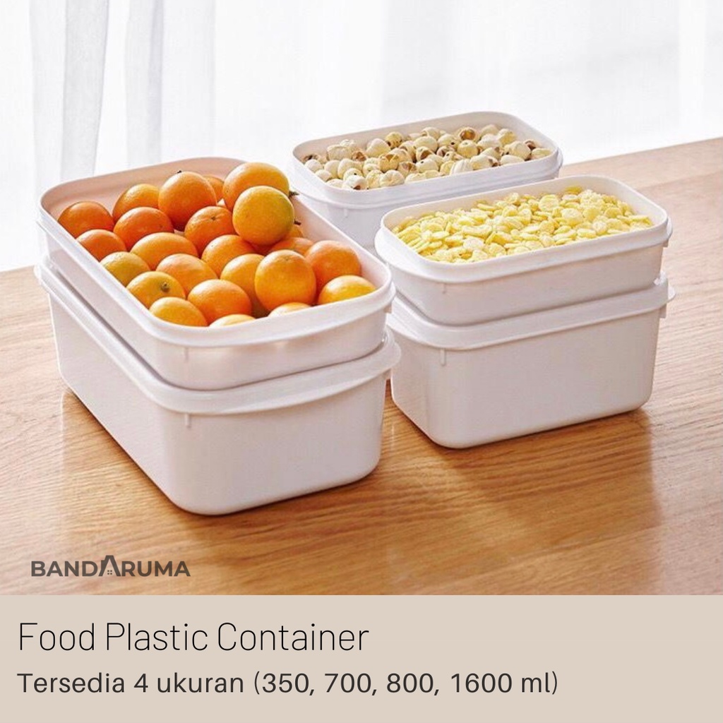 Storage Kontainer Makanan Kotak Box Plastic Food Container