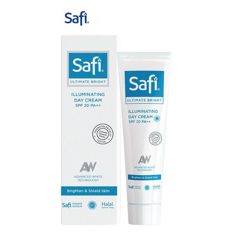 SAFI Ultimate Bright Illuminating Day Cream SPF 20 PA++ 18.5gr (TUBE)