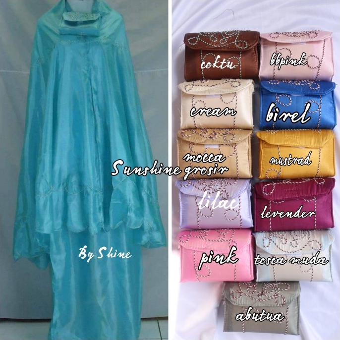 mukena parasut/mukena traveling