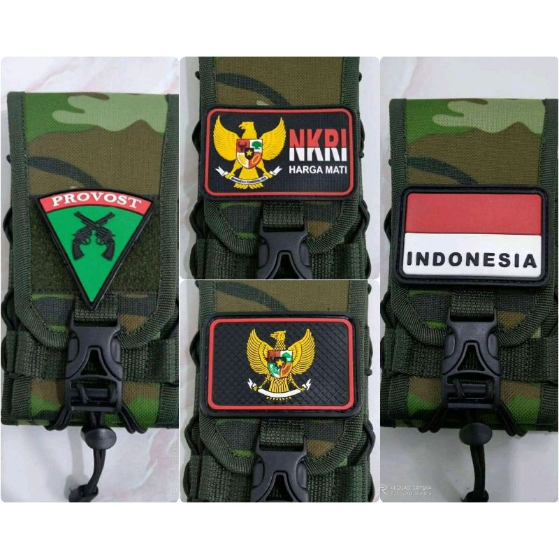 SARUNG HP TACTICAL / SARUNG HANDPHONE / TEMPAT HANDPHONE / LOGO SECURITY LOGO POLISI LOGO TNI dll