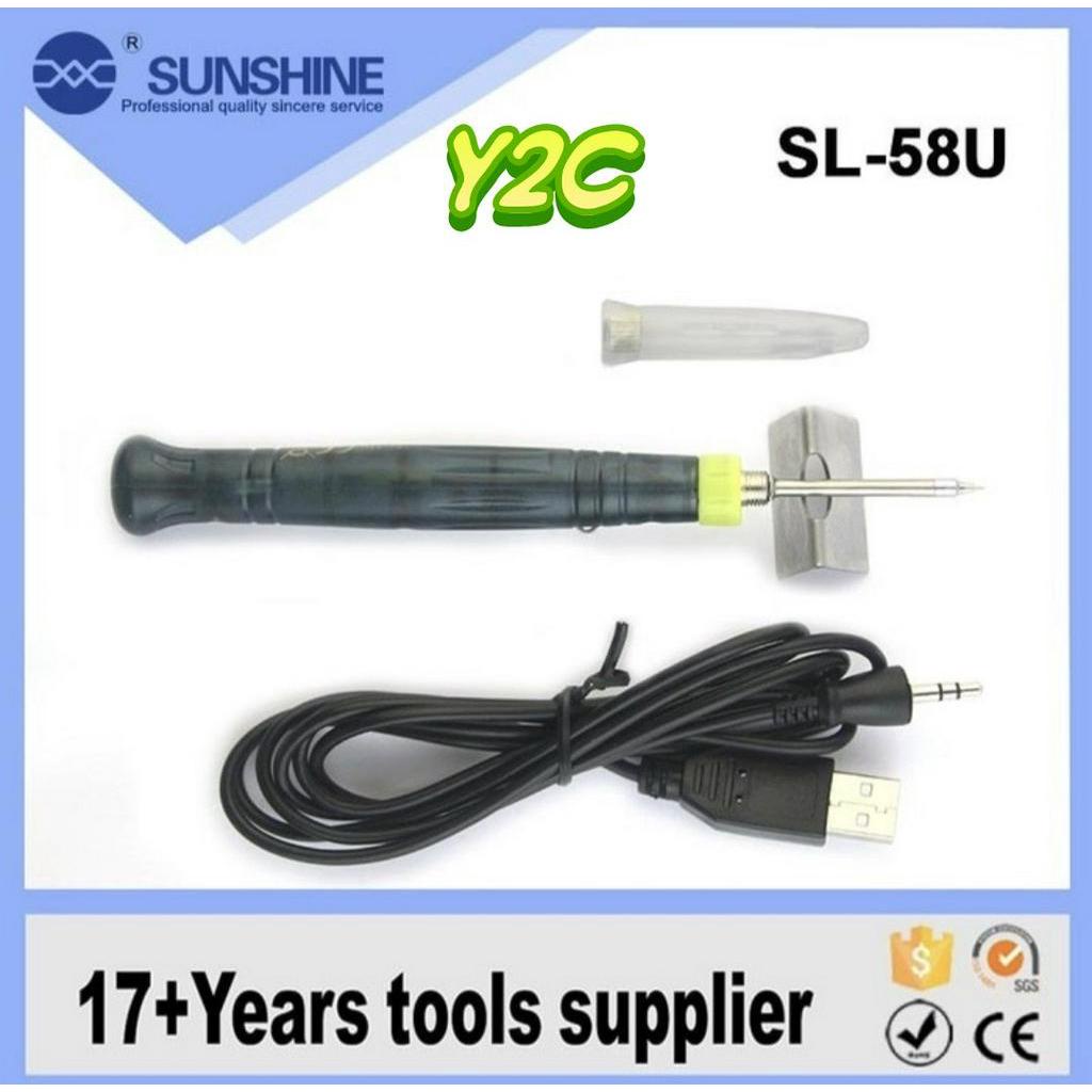 SOLDER SUNSHINE USB SL-58U 8W / ALAT SERVIS HP   LARIS