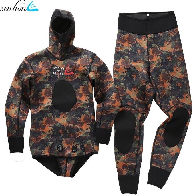 Wetsuit spearfishing 3mm camoflauge senhon wetsuit diving/spearfishing