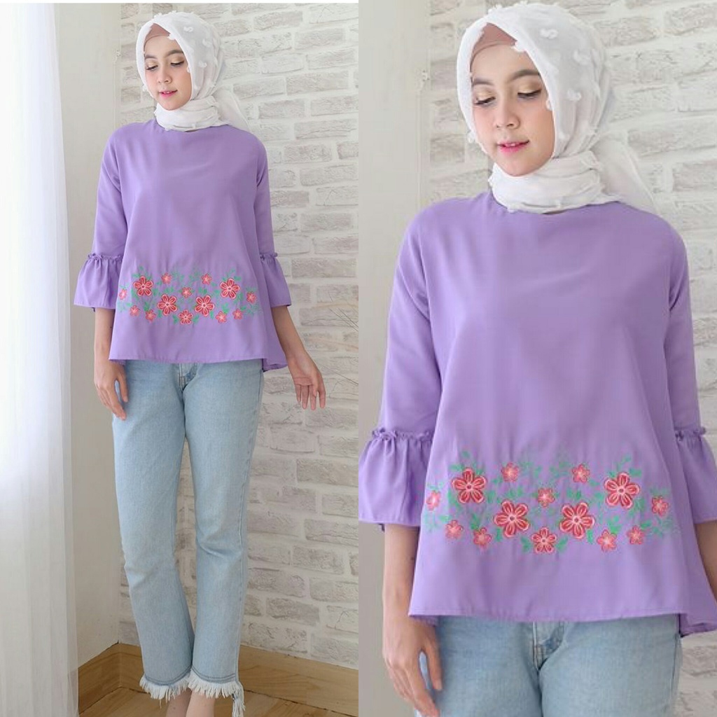 Blouse Riana &amp; phasmina/ Atasan Wanita Baju Blouse Casual