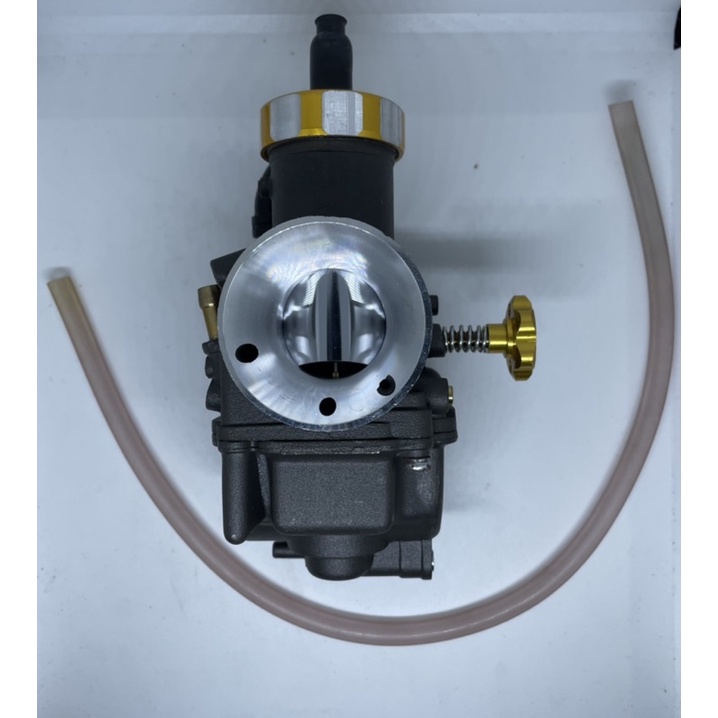 Karburator Carburator Universal PE 28 PE28 Carbu Karbu Racing Tembaga Keihin Mudah Setting & Gold PE 28 Cnc Gold-4