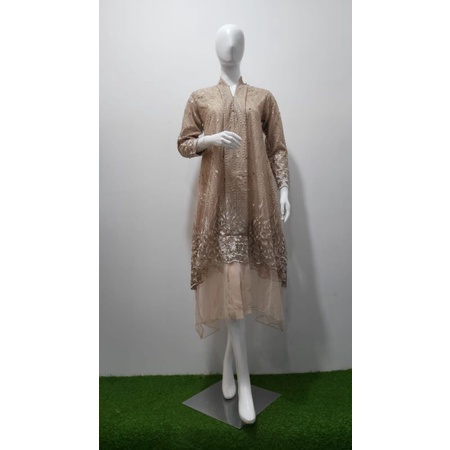 Kebaya Long Tunik Floy Kartini Busui Tutu / Kebaya Wisuda Modern / Kebaya Kondangan Elegant / Kebaya Pesta Mewah / Kebaya Seragam Modern / Kebaya Tunik Busui Modern