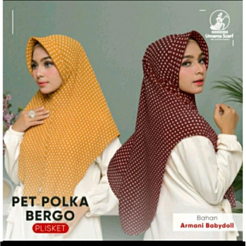 Bergo pet polka plisket by umama