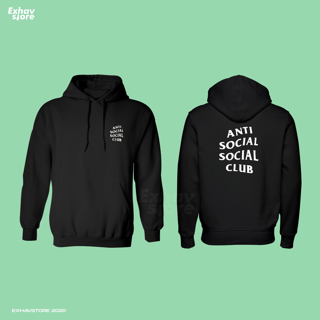 JAKET HOODIE ASSC BIGSIZE | ANTI SOCIAL SOCIAL CLUB | READY SIZE S - 5XL | UNISEX