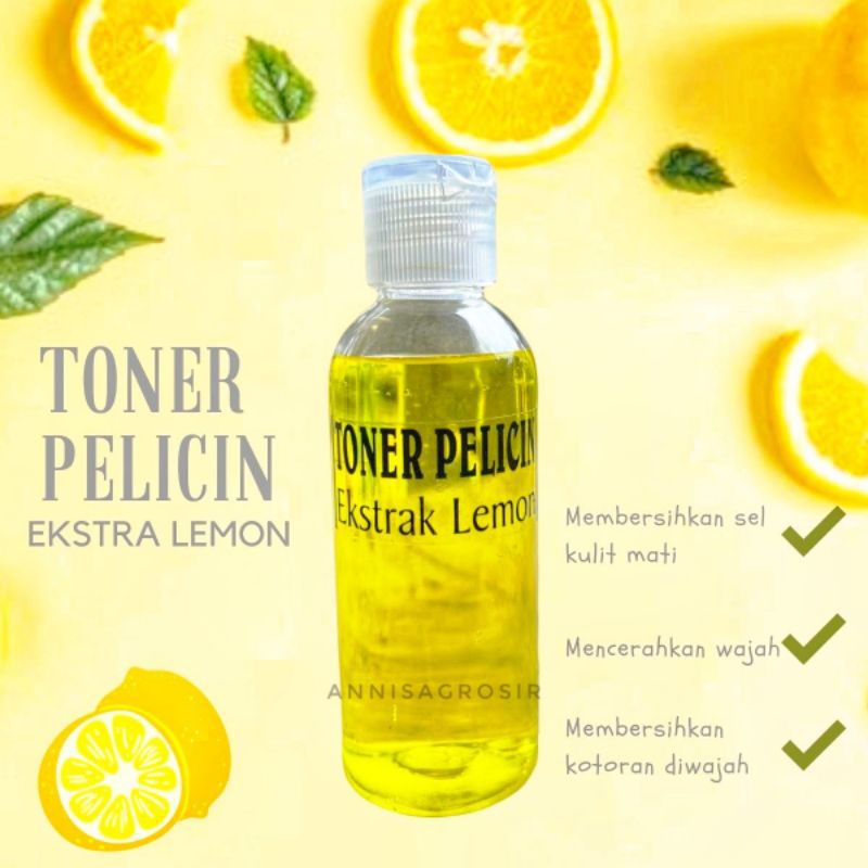 [ COD ] TONER PELICIN WAJAH EXTRA LEMON / TONER PELICIN AHA STRONG / TONER EXTRA LEMON / TONER AHA / TONER LEMON / TONER LEMON