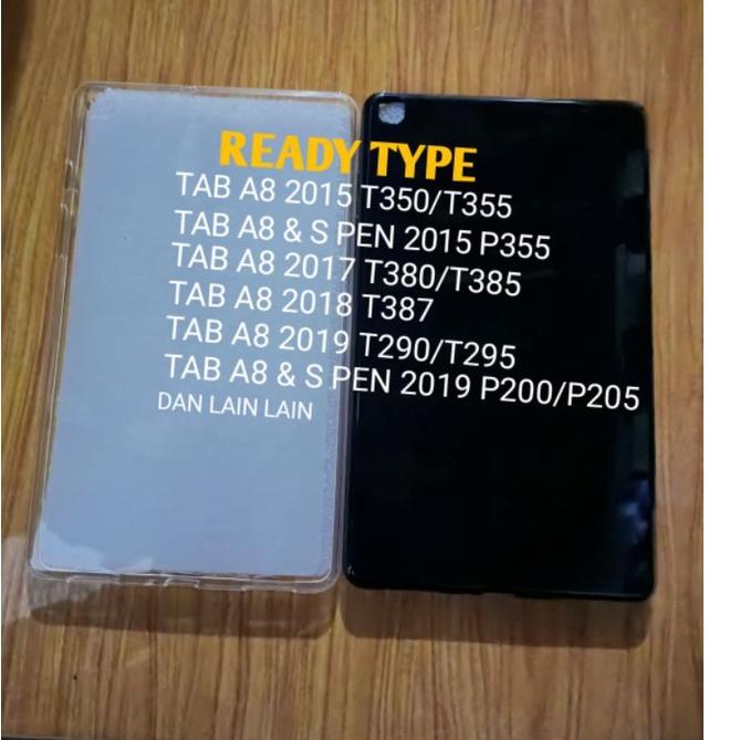 (jdxh -86) CASE SOFTCASE TEBAL TABLET SAMSUNG TAB A8 2019 WITH S PEN/TAB A 2019 8 INCH/TAB A 8 2015/TAB A8 &amp; S PEN 2015/TAB A 8 2018/TAB A 8 2017(SM-P205/P200/P355/T290/T295/T350/T355/T380/T385/T387) し