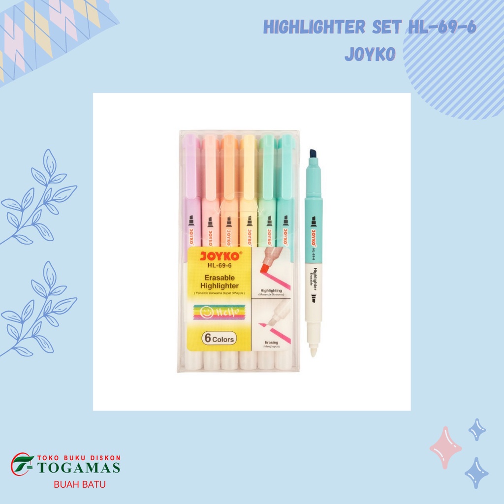 

HIGHLIGHTER SET HL-69-6 JOYKO