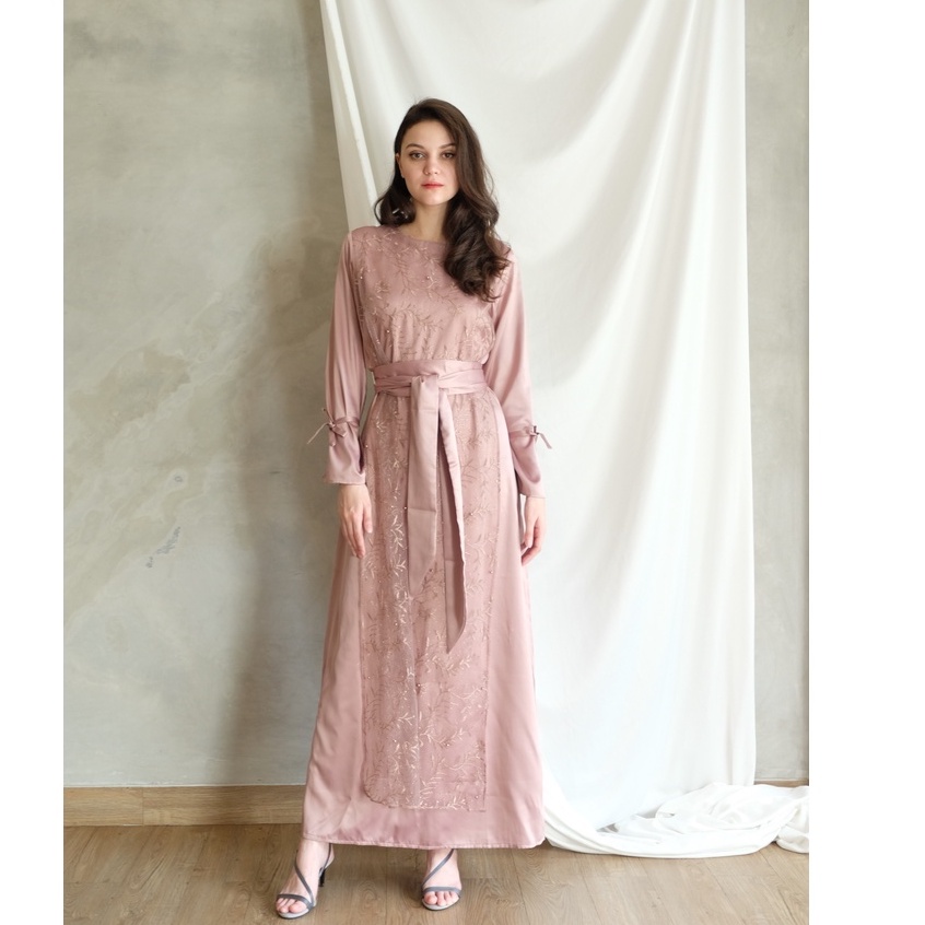 Amal Kaftan Dress Pakaian Lebaran Idul Fitri Wanita