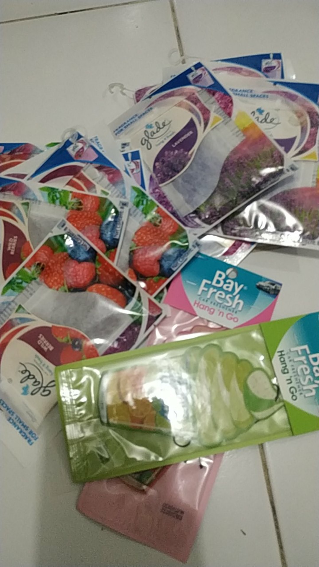 Glade Hang It Fresh Lavender 8g = 2pcs