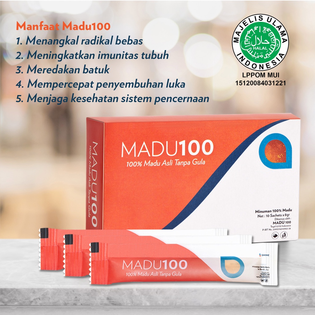 

Madu 100 / Madu Asli Sachet pertama di Indonesia Tanpa Pengawet