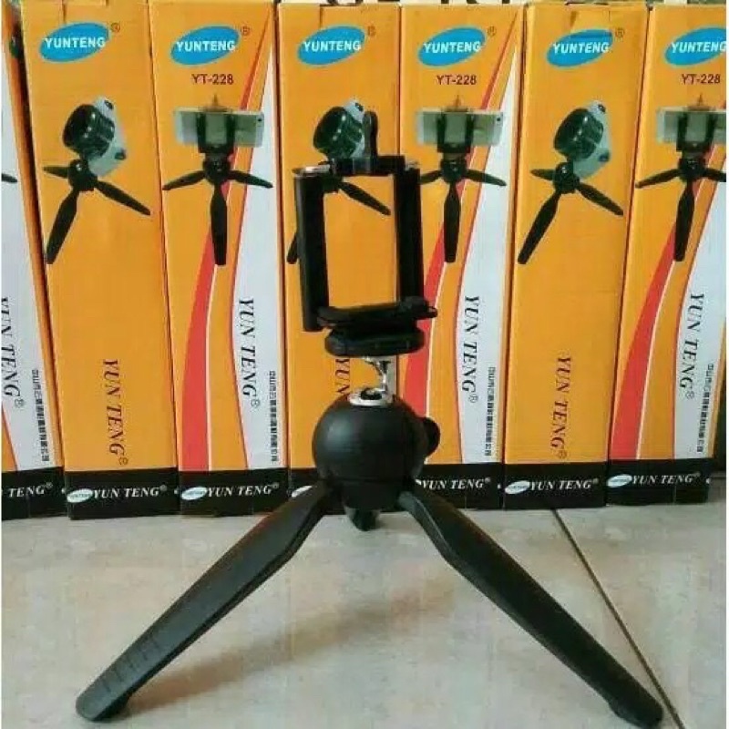 Tripod Mini Yunteng XH-228 Aksesoris kamera Yun Teng Tripod &amp; Monopod -Tripod