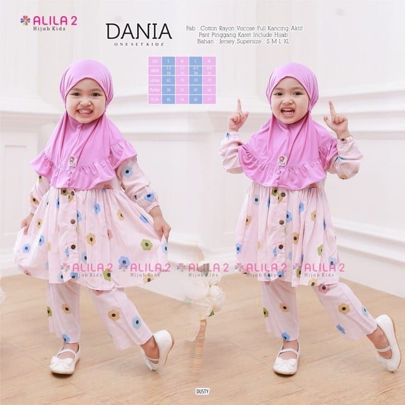 Setelan anak cantik Dania