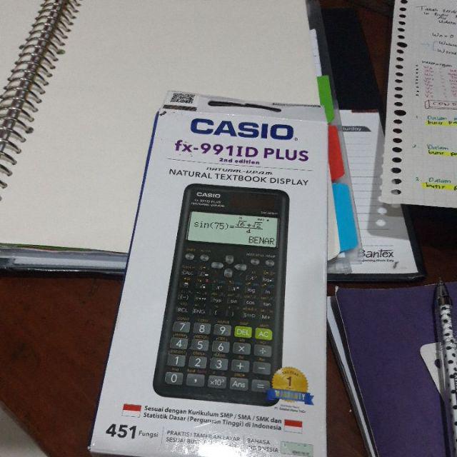 Casio FX 991 I   D Plus - Scientific Kalkulator Kuliah