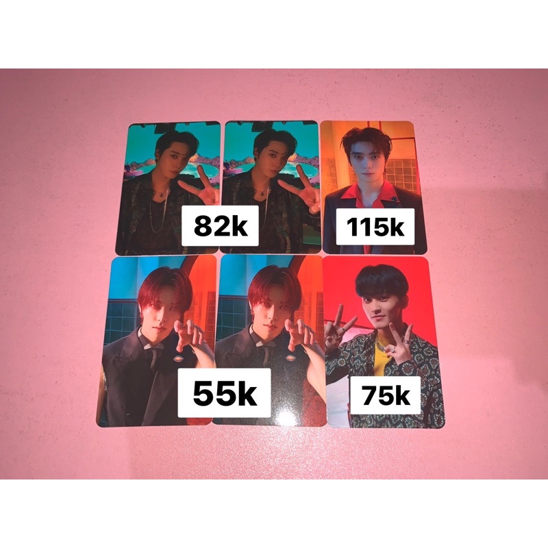 READY STOCK PHOTOCARD BENEFIT FANSIGN MECIMA NCT 127