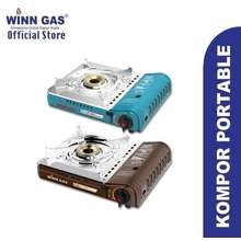 Kompor portable Winn Gas W2WS/ Kompor camping 2 in 1 &amp; Paket Kompor Selang Regulator W88/W900