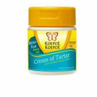 

koepoe koepoe cream of tartar 43 gram