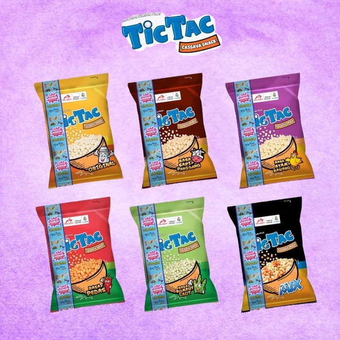 

TIC TAC Snack DUA KELINCI 90gr gram Rasa Original Mix Rumput Laut Pedas Spicy Pilus Snack Gurih Makanan Ringan Camilan Cemilan Keluarga Kue Kering Jajan Jajanan Anak Harian Instan Siap Saji Kemasan Bahan Kebutuhan Dapur Shoppa Corner Malang Jawa Timur