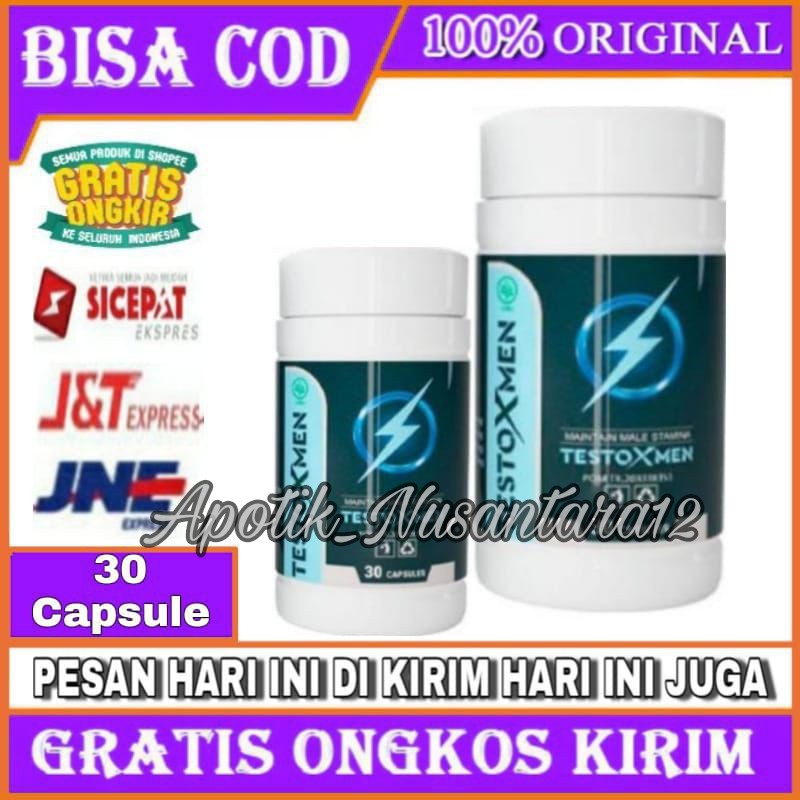 # testoXmen Asli 100% Obat Herbal Pria Original