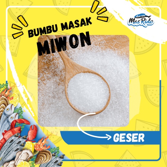 

Micin Miwon Penyedap Rasa Cap Miwon Vetsin Miwon Praktis Termurah