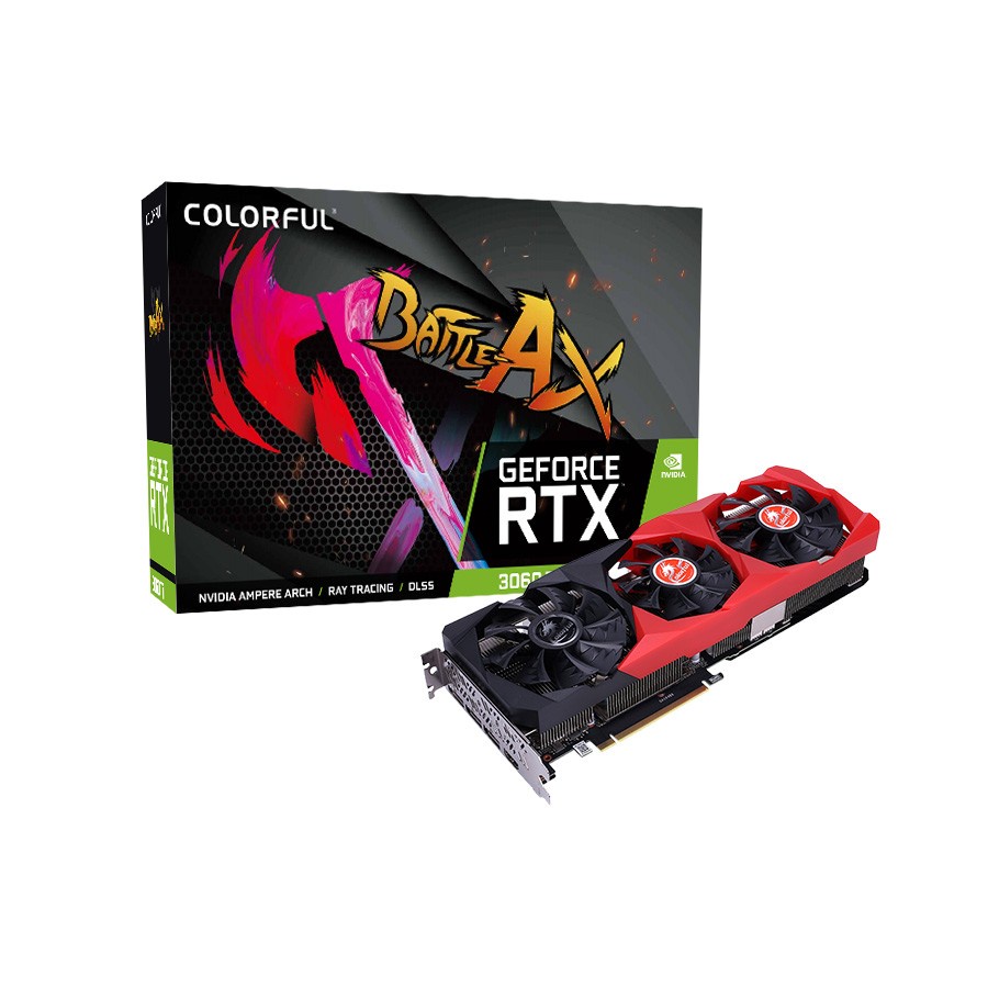 COLORFUL RTX3060TI BATTLE AX 8GB GDDR6