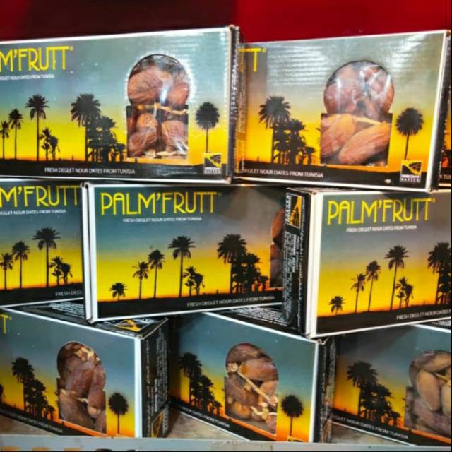 

Kurma Tangkai Tunisia Palmfruit kemasan 500 gram