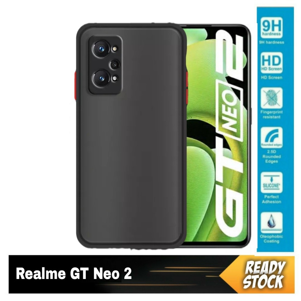 Soft Case Realme GT Neo 2 Soft My Choice Aero Color Button Matte