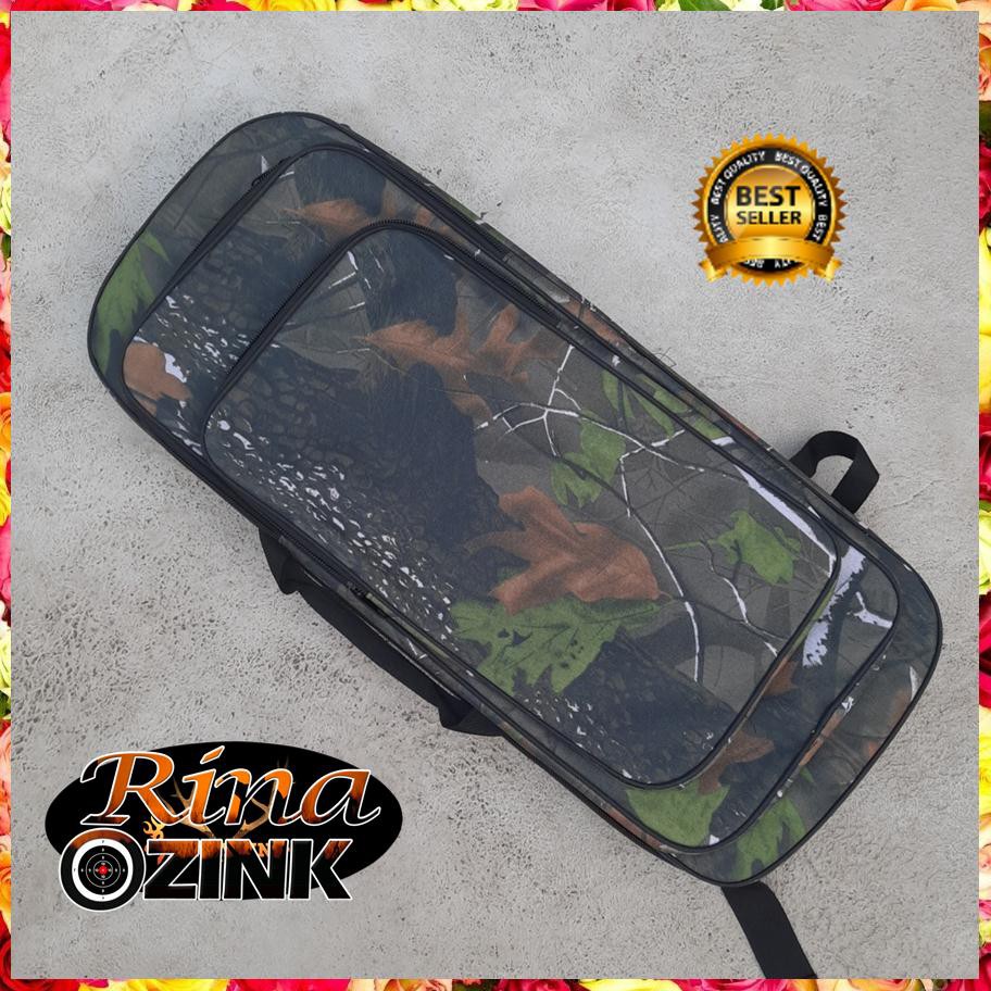Tas Pompa PCP Ransel Camo Kotak Busa Tebal