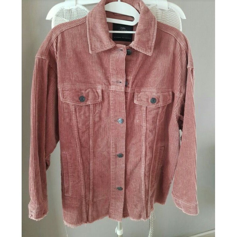 preloved zara corduroy jacket
