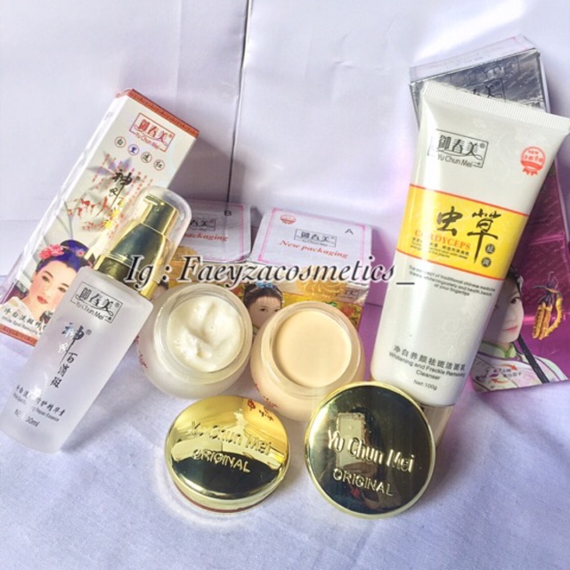 Yu chun mei paket lengkap original import