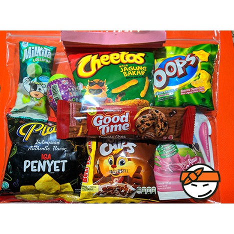 

Paket Snack Ulang Tahun / Snack Ultah / Snack Ulang Taun / Bingkisan Snack