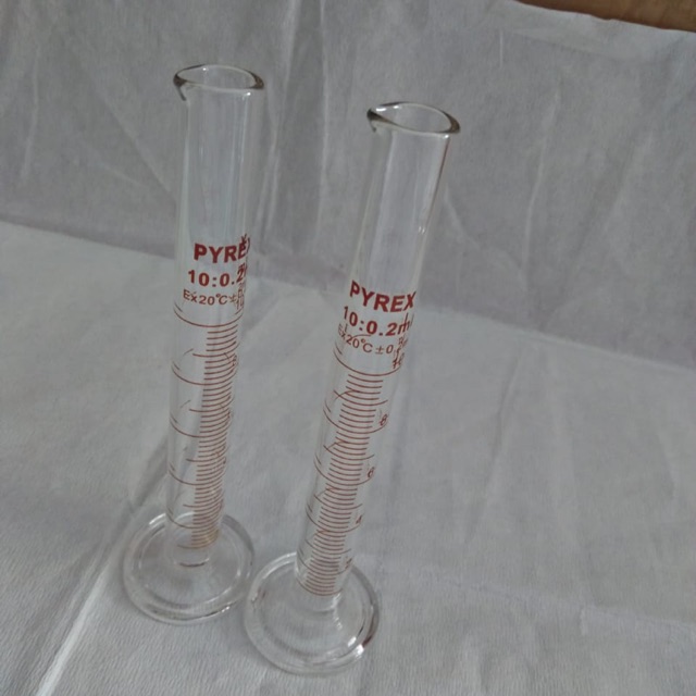 Gelas Ukur / Measuring Cylinder / Pyrex / 10ml murah /gelas ukur 10 ml Murah dan Original