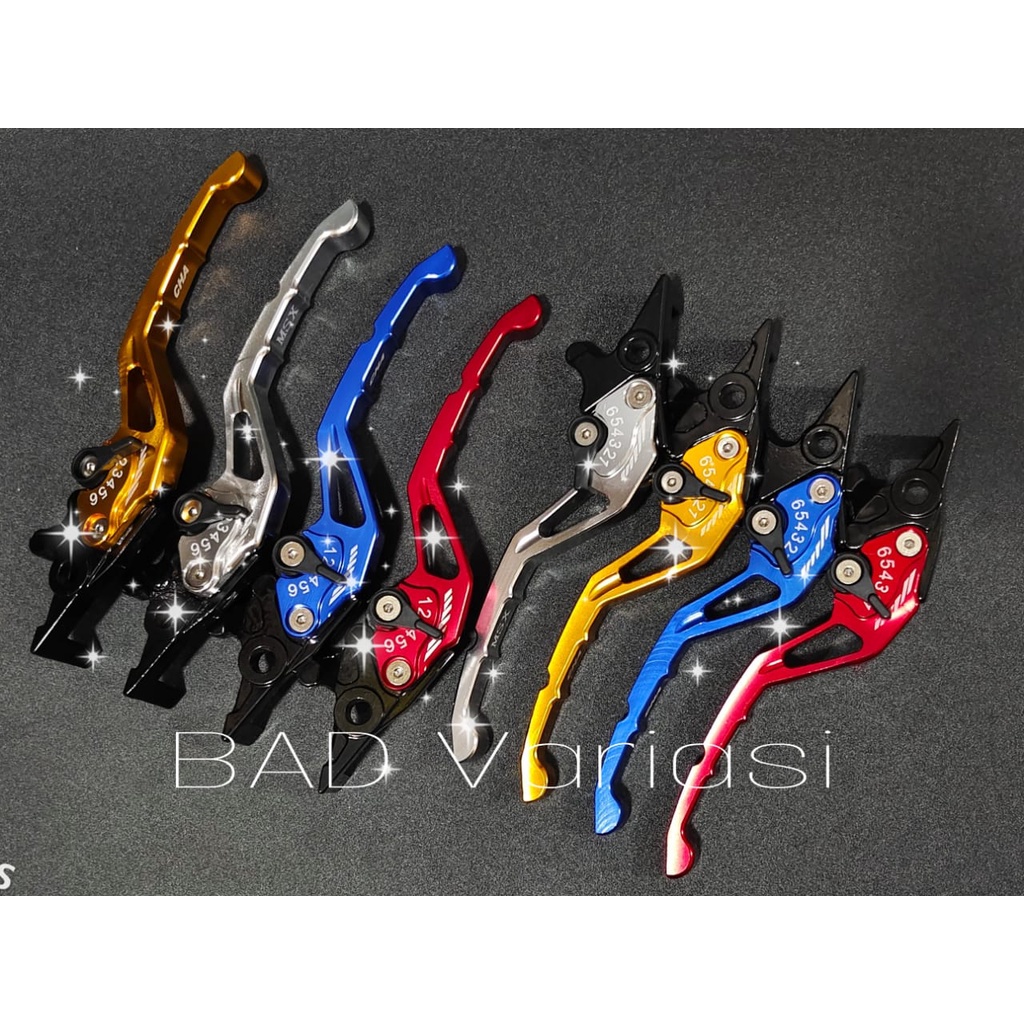 HANDLE VARIASI CNC STELAN AEROX NMAX VIXION TIGER MIO J VARIOFREEGO PCX BEAT VARIO CBR FU LEXI DLL