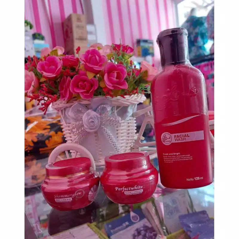 Hot Promo Lc Beauty Shimmer Paket Hemat/Original Lc Beauty/Merawat dan Mencerahkan Lc Beauty Shimmer